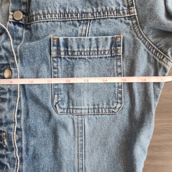 Vintage Smartset Sz 9 Demin Dress - Picture 5 of 12